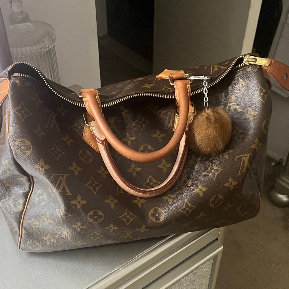 Louis Vuitton Dark Brown Monogram Satchel